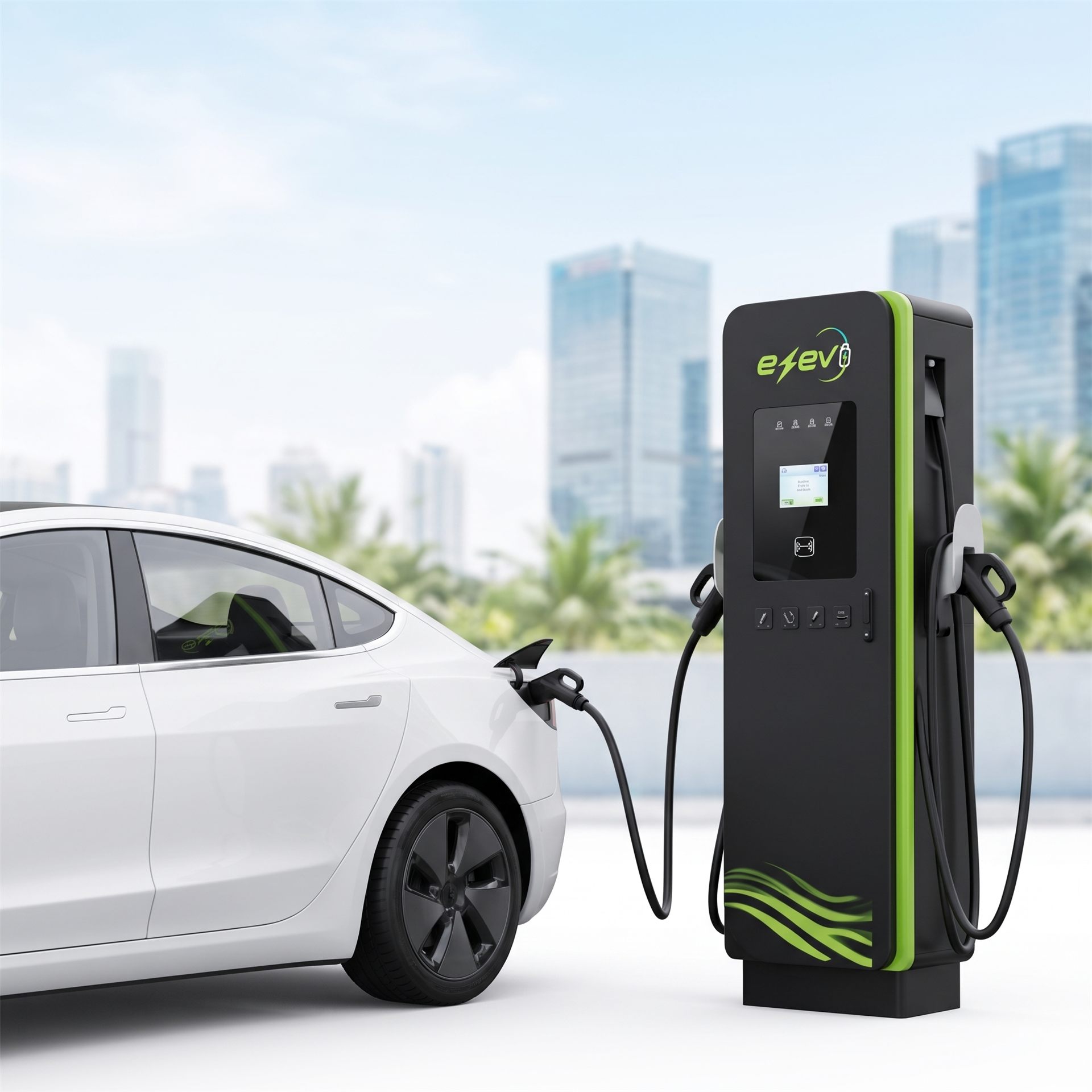 Integrated DC Fast Charger