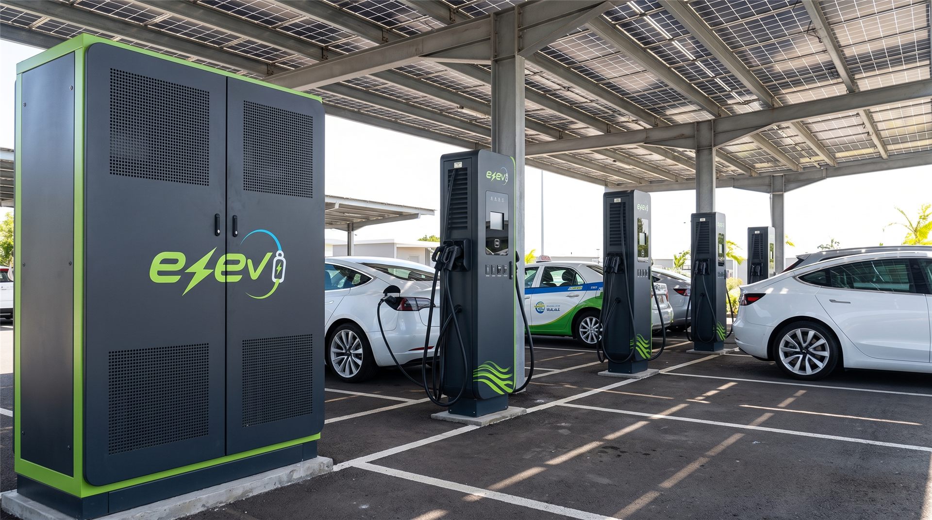 Split-Type High-Power Charging System
