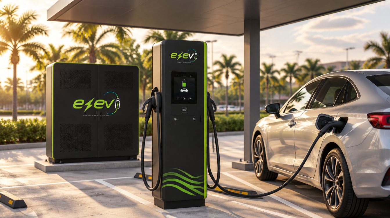 Find a station with EZEV app
